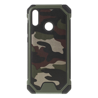 Outdoor Case für Huawei P SMART 2019 TPU Hybrid Camouflage Schutzhülle