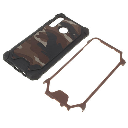 Outdoor Case für Huawei P SMART 2019 TPU Hybrid Camouflage Schutzhülle