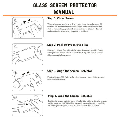 Schutzglas Folie Tempered Glass LCD Screen Protector Film für Huawei Honor 8X