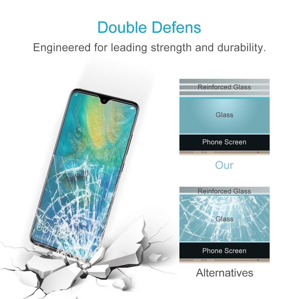 Schutzglas Schutzfolie Hartglas 9H 0,26mmTempered Glass Film für Huawei Mate 20