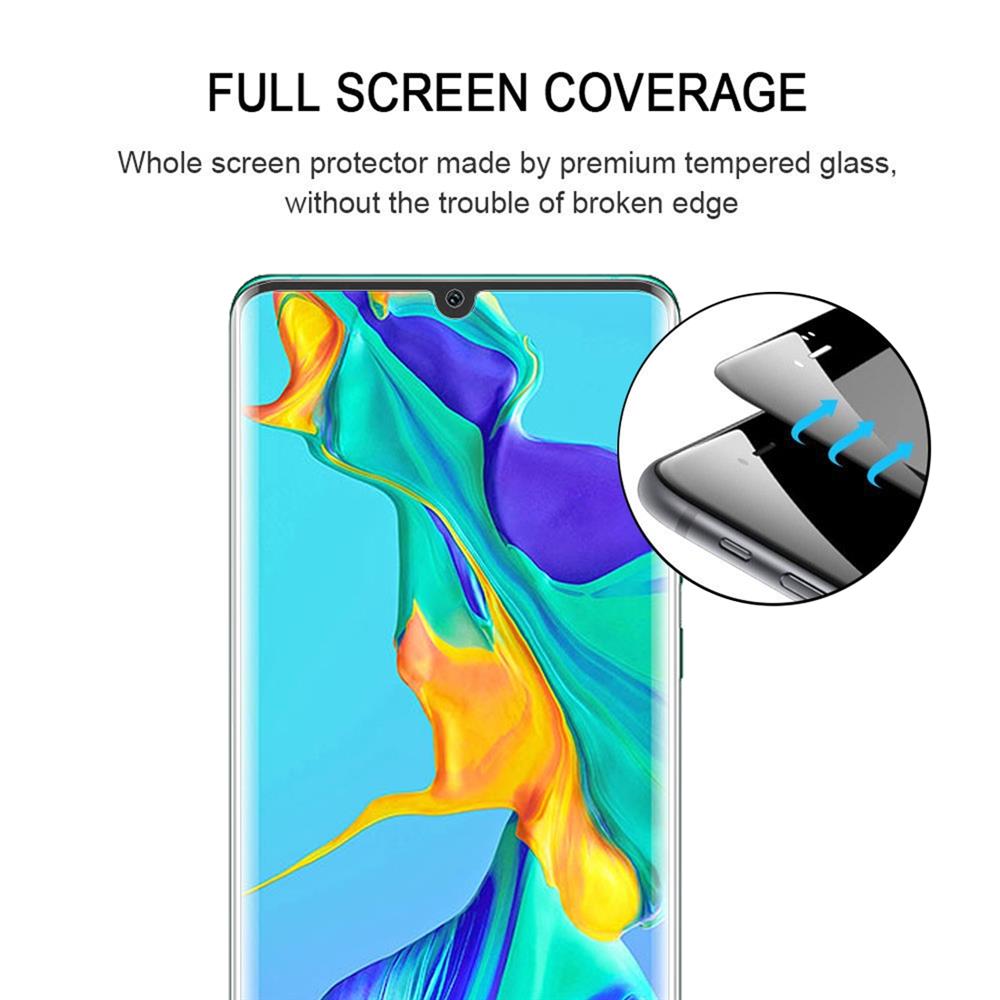 Schutzglas für HUAWEI P30 PRO Full Cover Curved Tempered Glass Schutzfolie Film