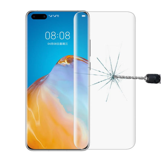 Schutzglas für HUAWEI P40 PRO Full Cover Curved Tempered Glass Schutzfolie Film