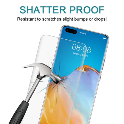 Schutzglas für HUAWEI P40 PRO Full Cover Curved Tempered Glass Schutzfolie Film