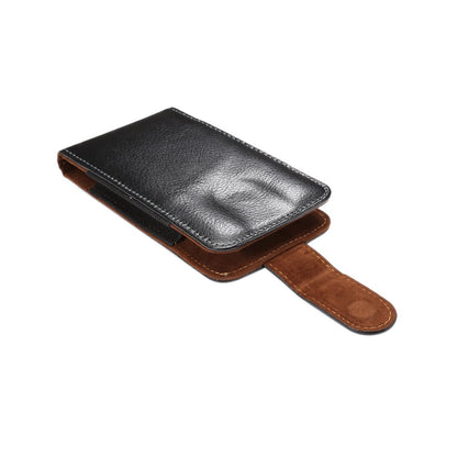 Universal Holster Gürtelclip Magnet Echt Leder für iPhone XS X Galaxy S9 S8 S7 S6 Edge J3