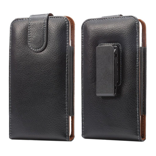 Universal Holster Gürtelclip Magnet Echt Leder für iPhone Xs MAX Galaxy S9+ Note 9