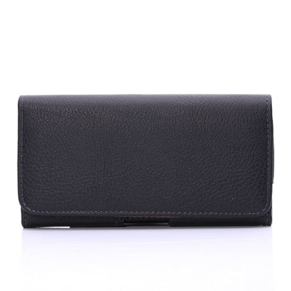 Smartphone Lychee Texture Magnet Holster Gürtelschnalle iPhone 6S 7 8 PLUS Note 8 XZ2 Premium HTC U Ultra