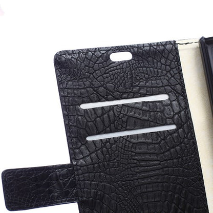 Wallet Case für Wiko Ridge Fab 4G 5.5" Crocodile Skin Muster Book Etui