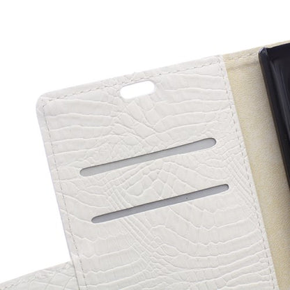 Wallet Case für Wiko Ridge Fab 4G 5.5" Crocodile Skin Muster Book Etui