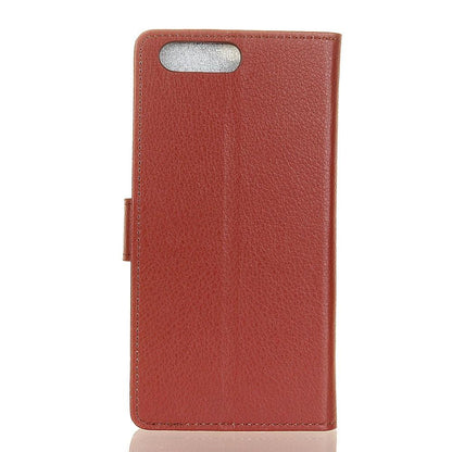 Wallet Case für OnePlus 5 Litchi Grain Magnet Innenfach