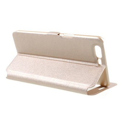 Wallet Case für OnePlus 5 Dual Window View Silk Book Etui
