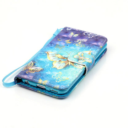 Wallet Case für Apple iPod Touch 7 6 5 Motiv Muster Handschlaufe