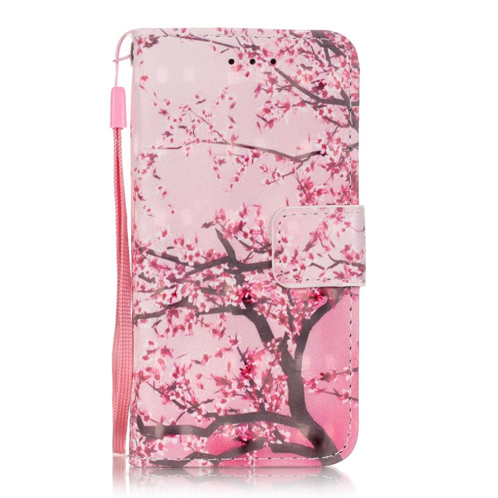 Wallet Case für Apple iPod Touch 7 6 5 Motiv Muster Handschlaufe
