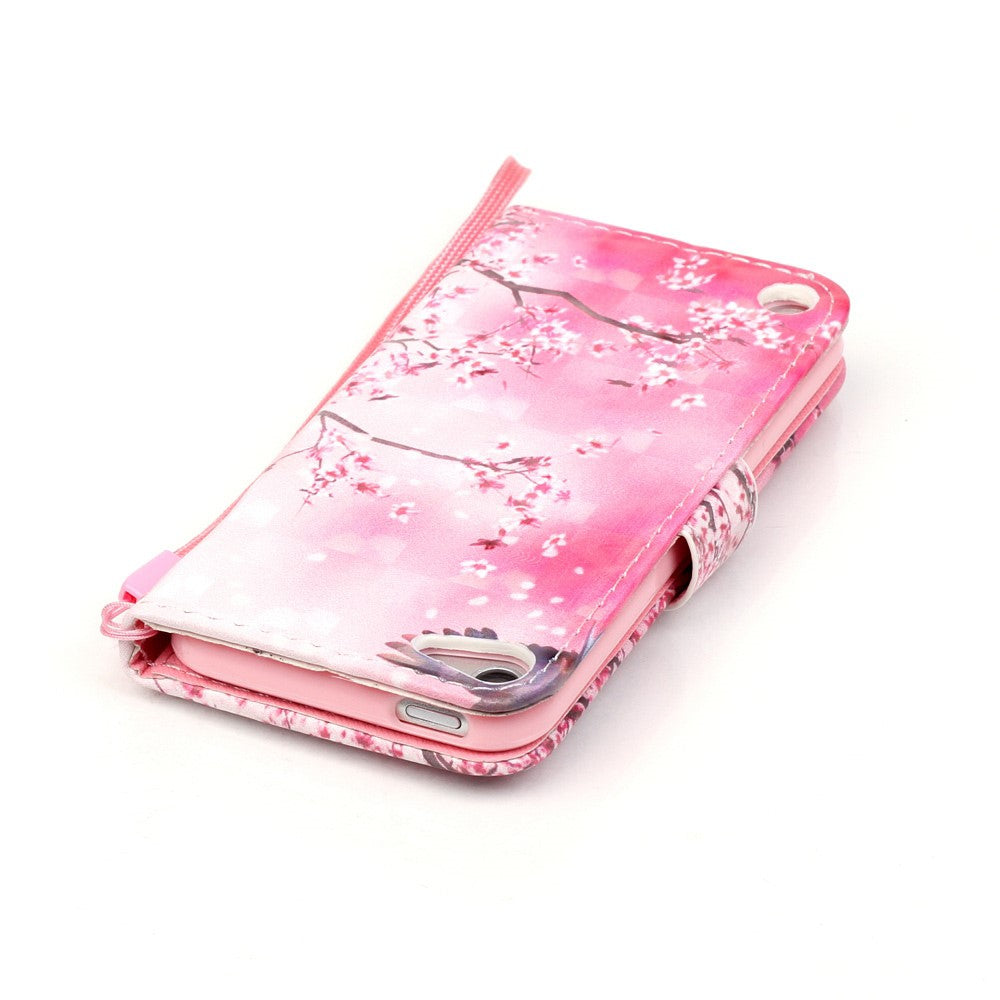 Wallet Case für Apple iPod Touch 7 6 5 Motiv Muster Handschlaufe