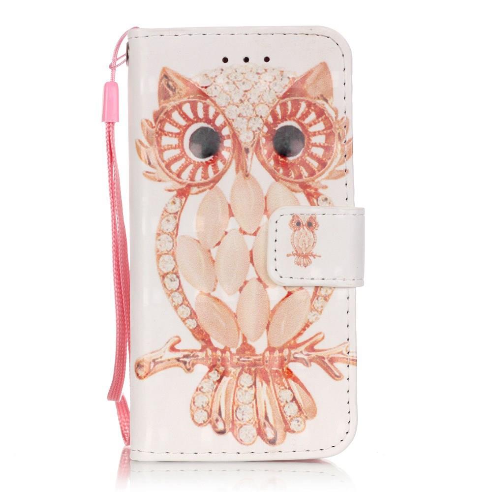 Wallet Case für Apple iPod Touch 7 6 5 Motiv Muster Handschlaufe
