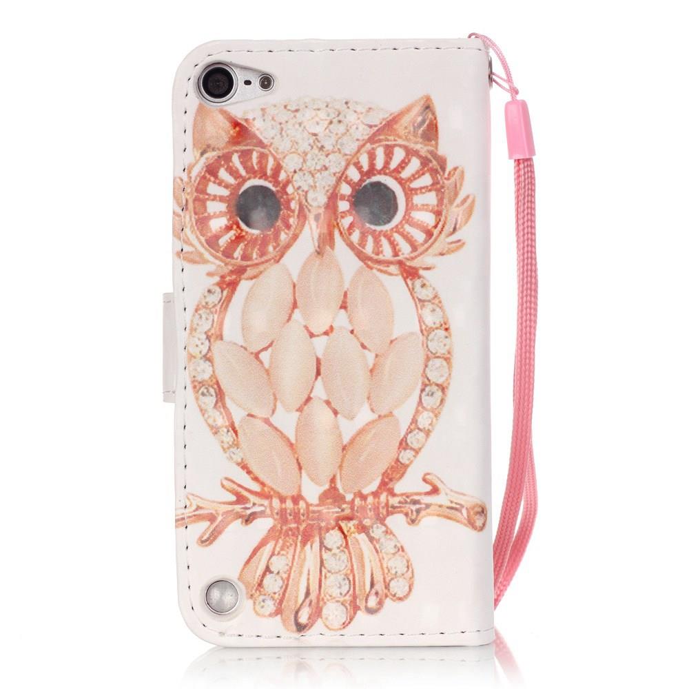 Wallet Case für Apple iPod Touch 7 6 5 Motiv Muster Handschlaufe