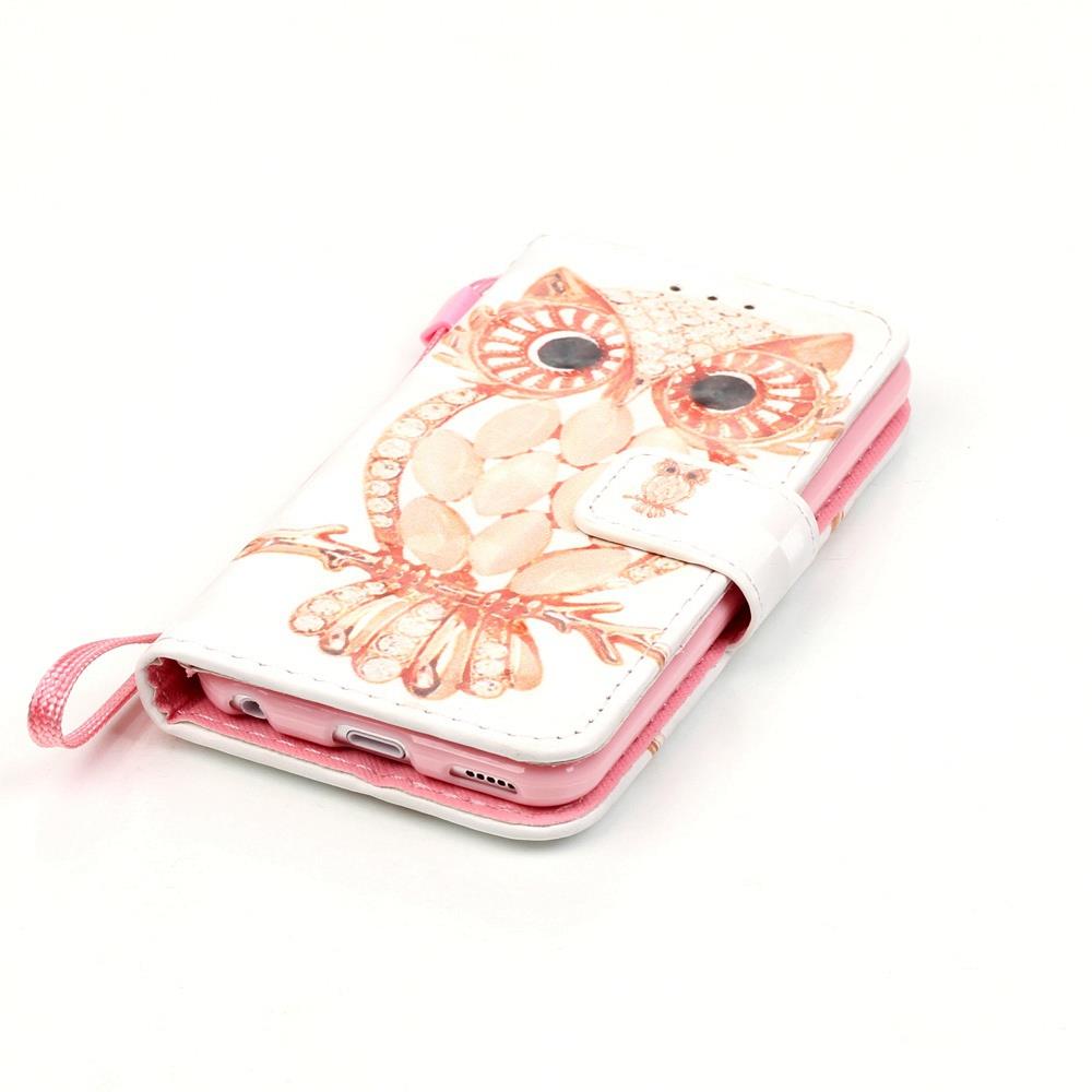 Wallet Case für Apple iPod Touch 7 6 5 Motiv Muster Handschlaufe