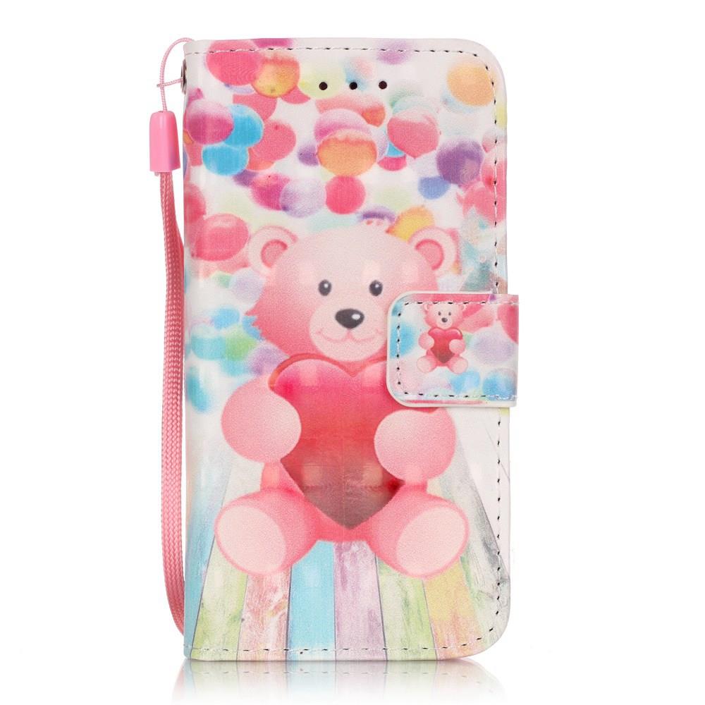 Wallet Case für Apple iPod Touch 7 6 5 Motiv Muster Handschlaufe