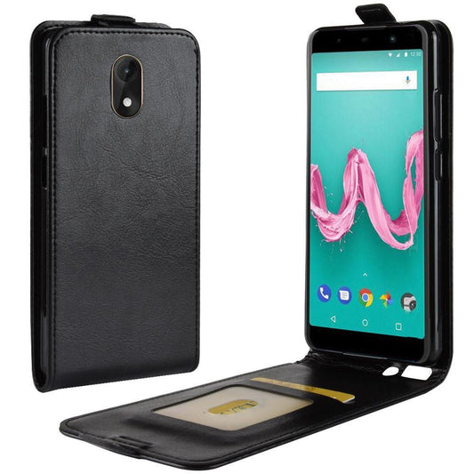 Flip Case für Wiko Lenny 5 Crazy Horse Card Slot