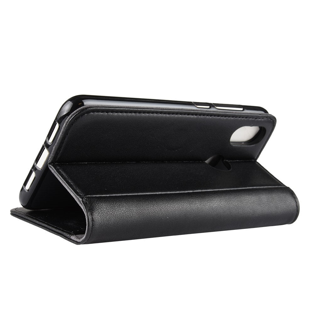 Wallet Case für Xiaomi Mi 8 Echt Leder Innenfach