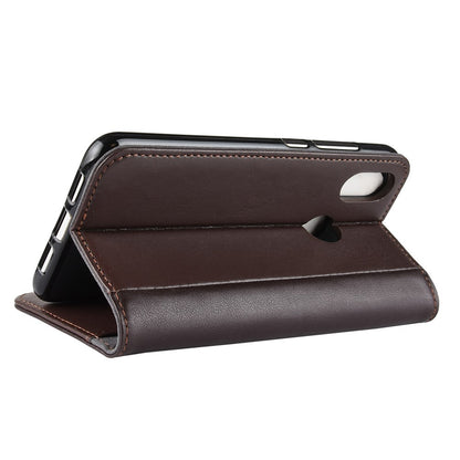 Wallet Case für Xiaomi Mi 8 Echt Leder Innenfach