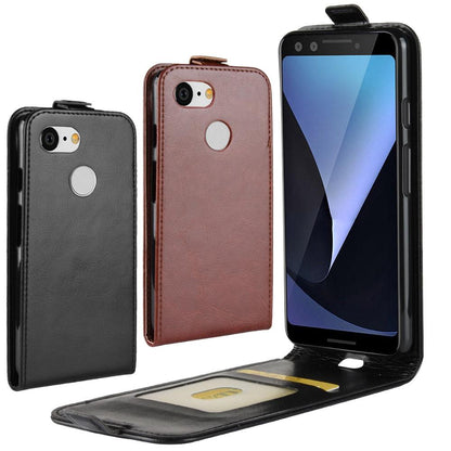Flip Case für Google Pixel 3 Crazy Horse Card Slot