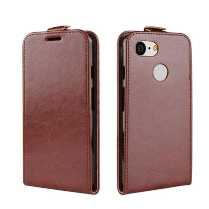 Flip Case für Google Pixel 3 Crazy Horse Card Slot