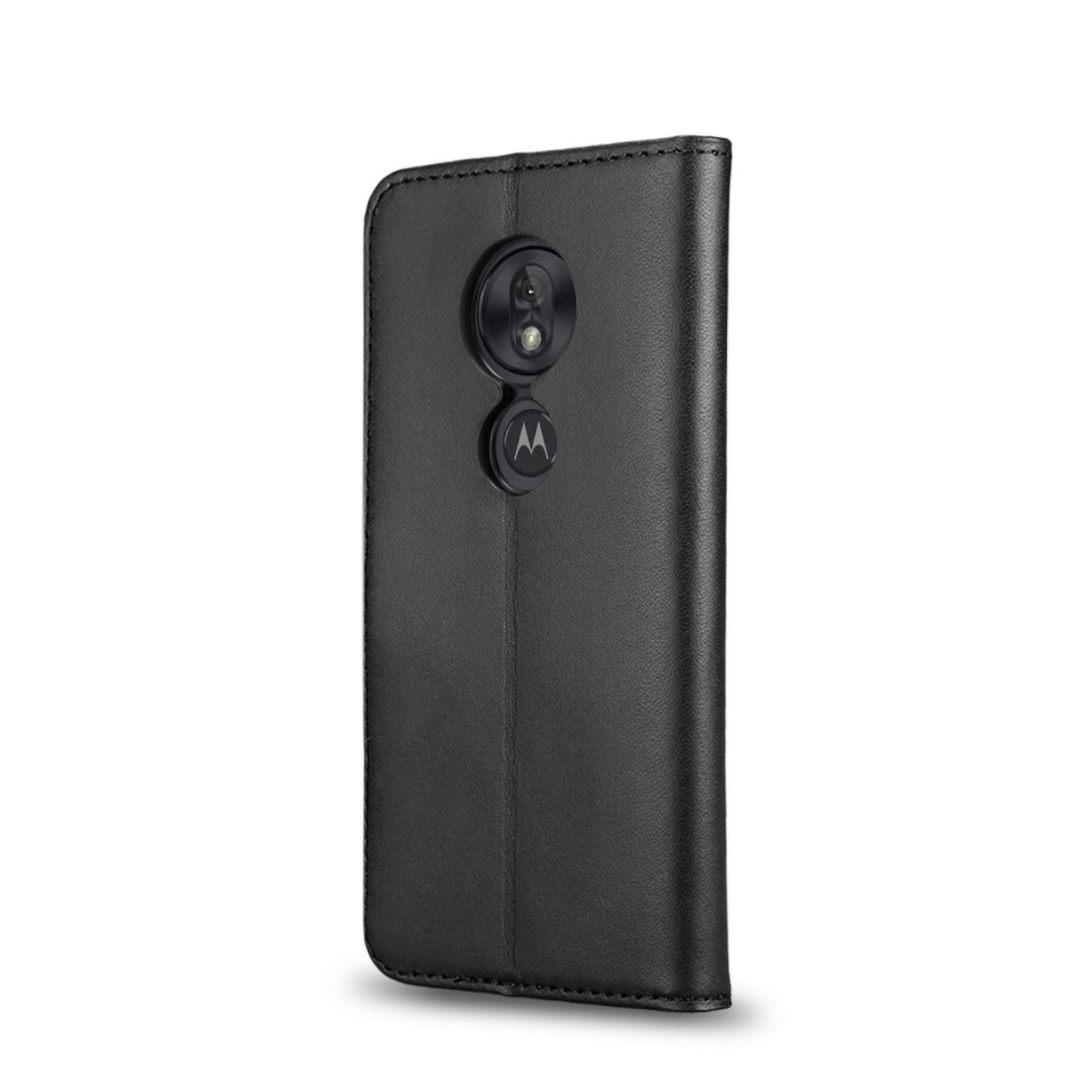 Wallet Case für Motorola Moto G7 PLAY Genuine Split Echt Leder Tasche