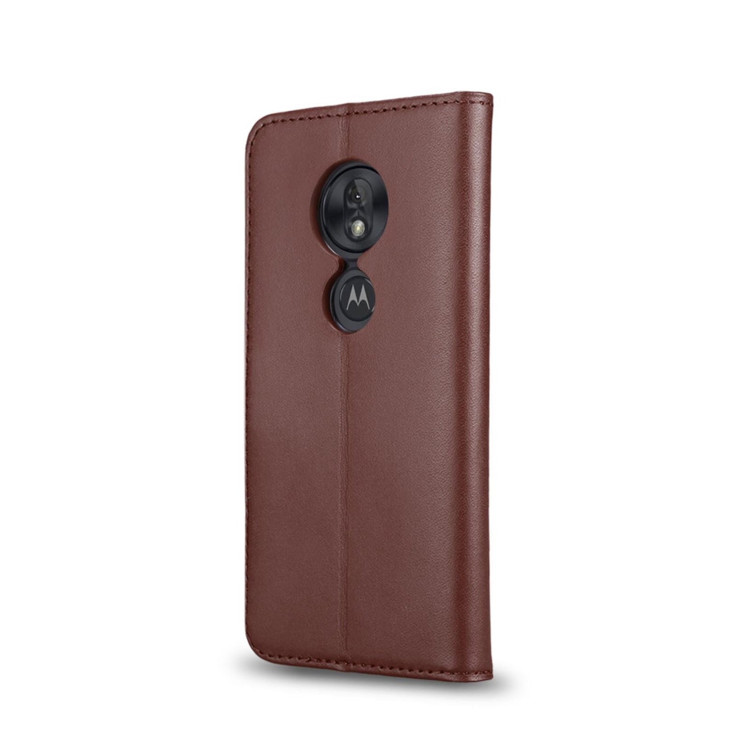 Wallet Case für Motorola Moto G7 PLAY Genuine Split Echt Leder Tasche