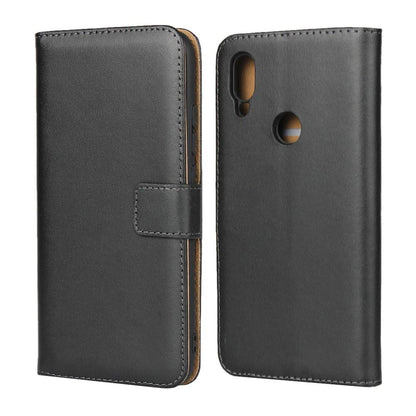 Wallet Case für Xiaomi Redmi 7 TPU Echt Leder Handy Tasche