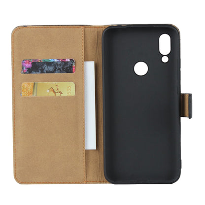 Wallet Case für Xiaomi Redmi 7 TPU Echt Leder Handy Tasche