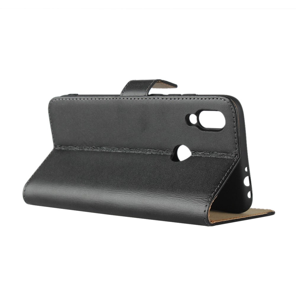 Wallet Case für Xiaomi Redmi 7 TPU Echt Leder Handy Tasche