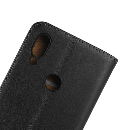 Wallet Case für Xiaomi Redmi 7 TPU Echt Leder Handy Tasche
