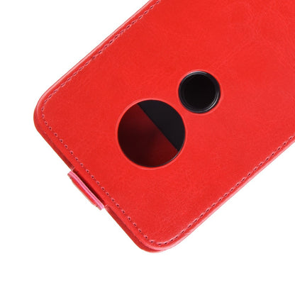 Flip Case für Motorola Moto G7 PLAY Crazy Horse Handy Tasche Card Slot