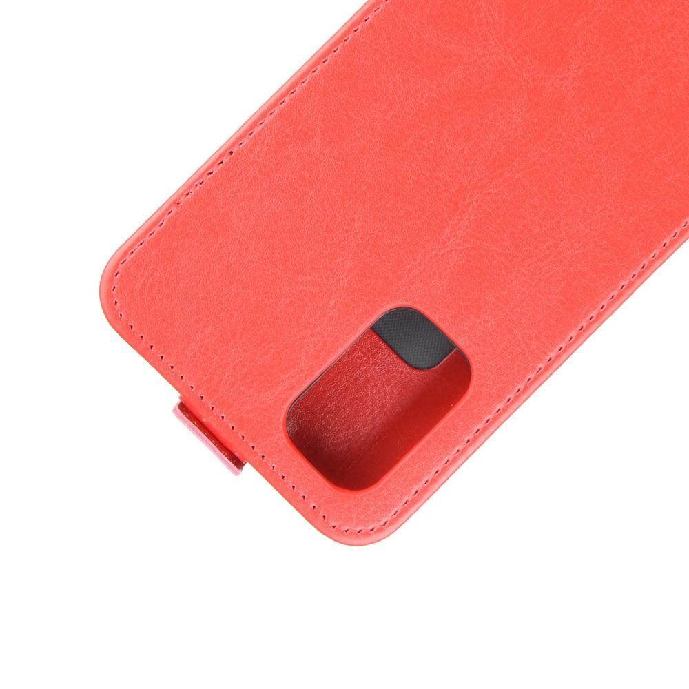 Flip Case für Oppo A52 A72 Crazy Horse Handy Tasche Card Slot