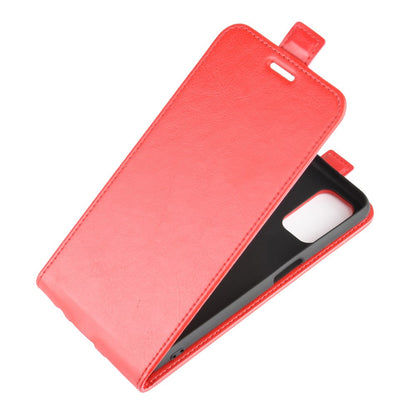 Flip Case für Oppo A52 A72 Crazy Horse Handy Tasche Card Slot