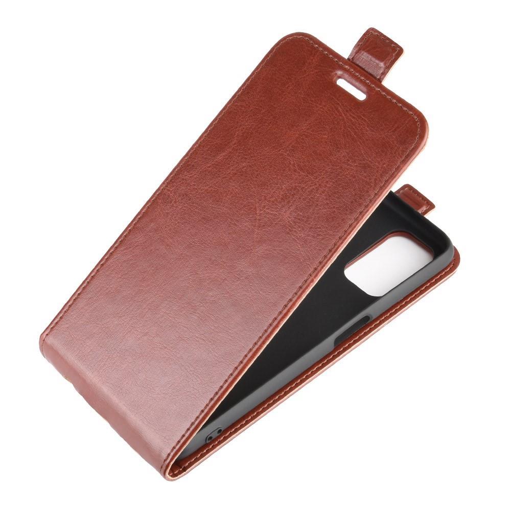 Flip Case für Oppo A52 A72 Crazy Horse Handy Tasche Card Slot