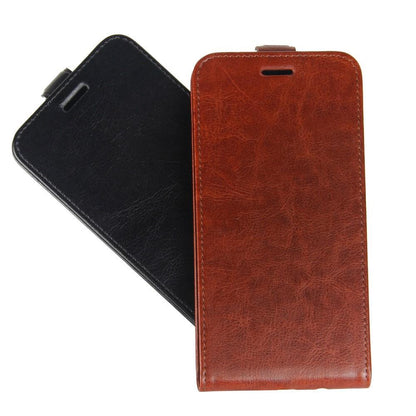 Flip Case für Oppo A52 A72 Crazy Horse Handy Tasche Card Slot