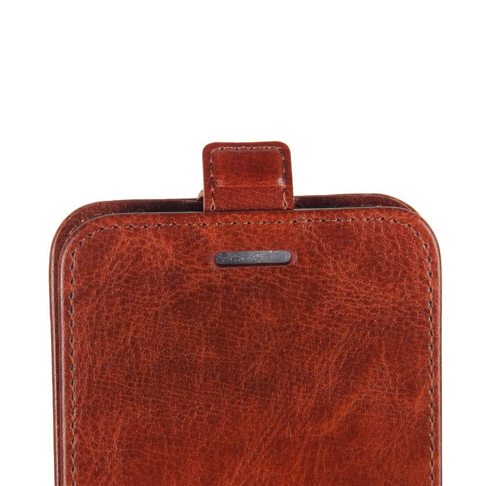 Flip Case für Oppo A52 A72 Crazy Horse Handy Tasche Card Slot
