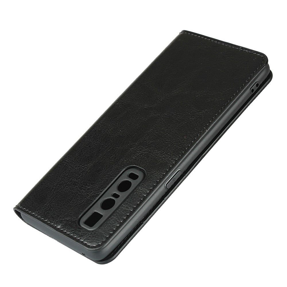 Wallet Case für Oppo Find X2 PRO Echt Leder Handy Tasche Crazy Horse Etui Hülle