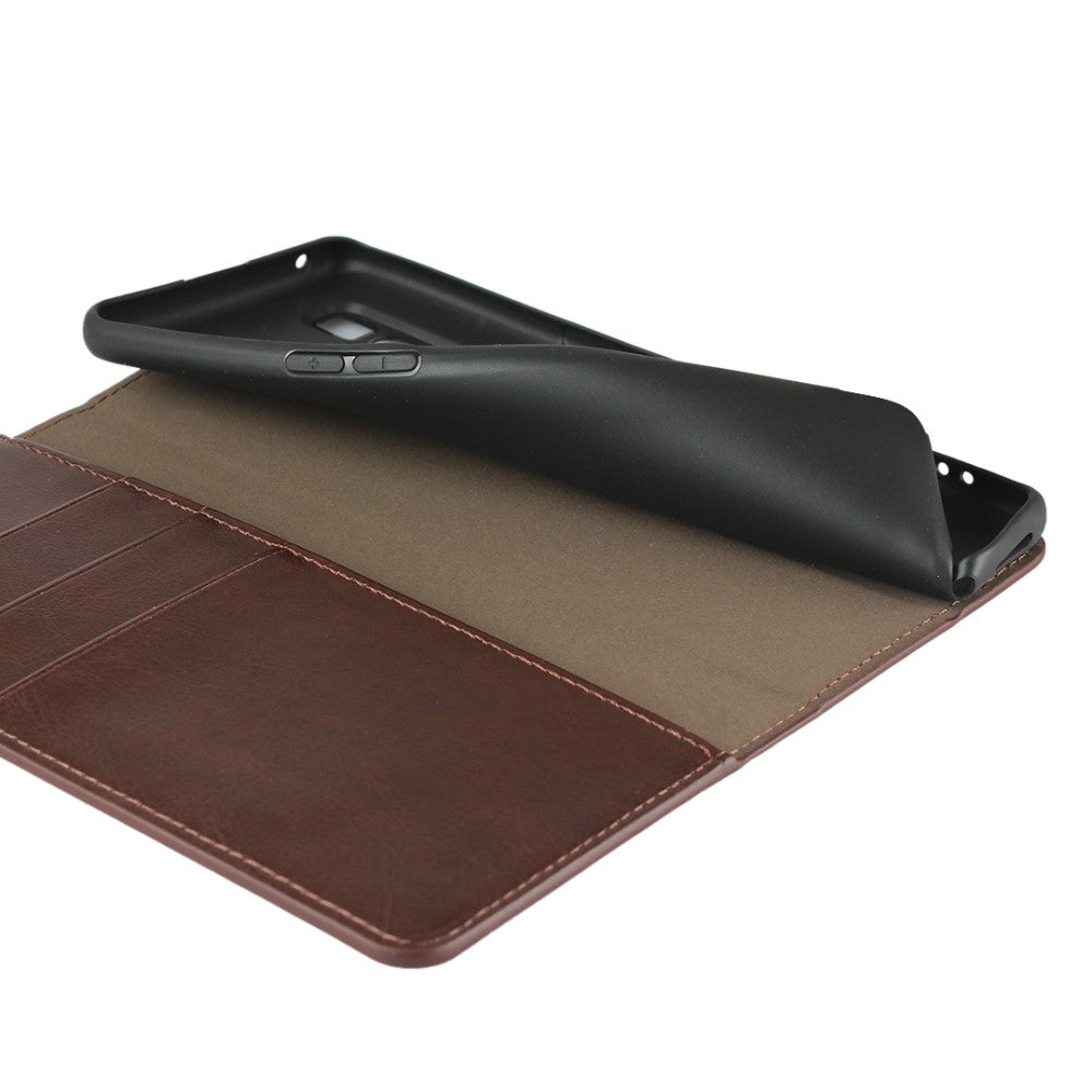 Wallet Case für Oppo Find X2 PRO Echt Leder Handy Tasche Crazy Horse Etui Hülle