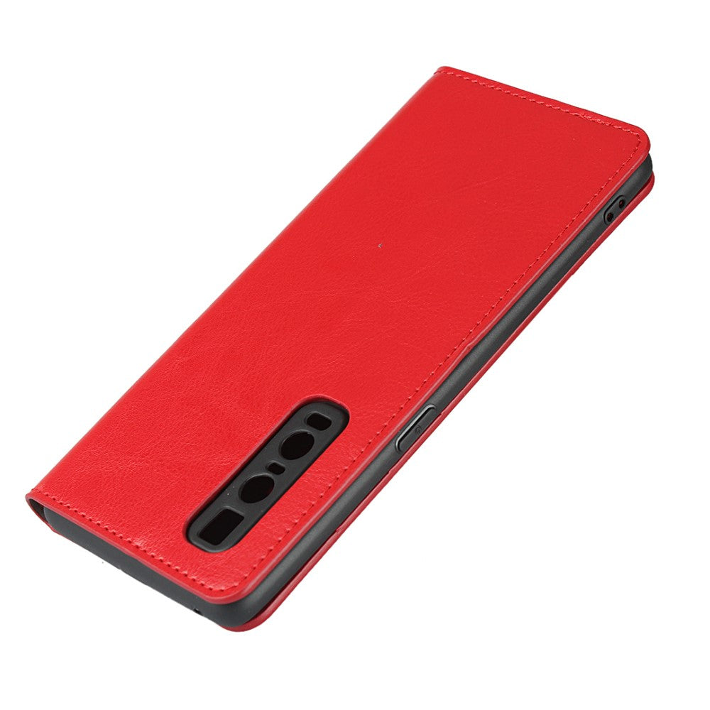 Wallet Case für Oppo Find X2 PRO Echt Leder Handy Tasche Crazy Horse Etui Hülle