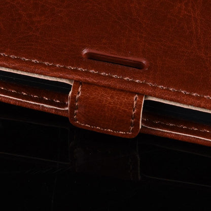 Flip Case für Motorola Moto G8 PLAY Crazy Horse Handy Tasche Card Slot Klappetui