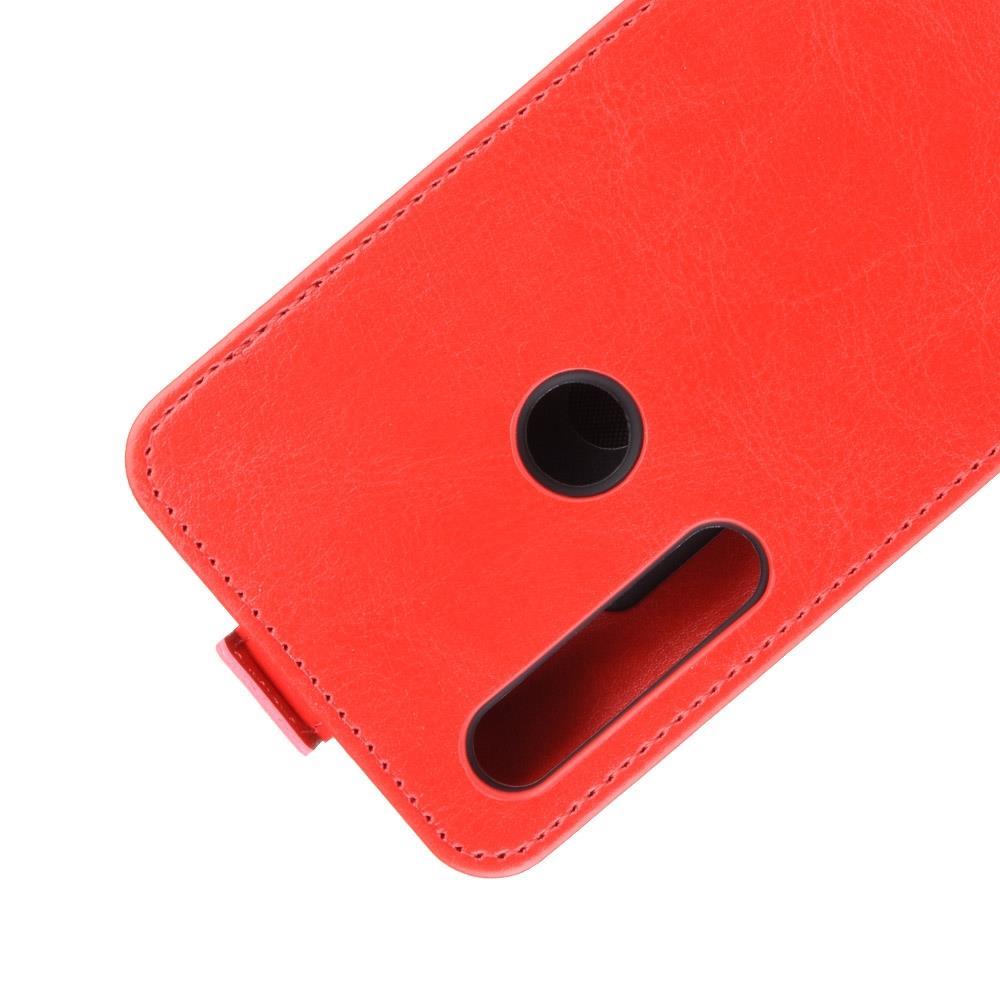 Flip Case für Motorola Moto G8 PLAY Crazy Horse Handy Tasche Card Slot Klappetui