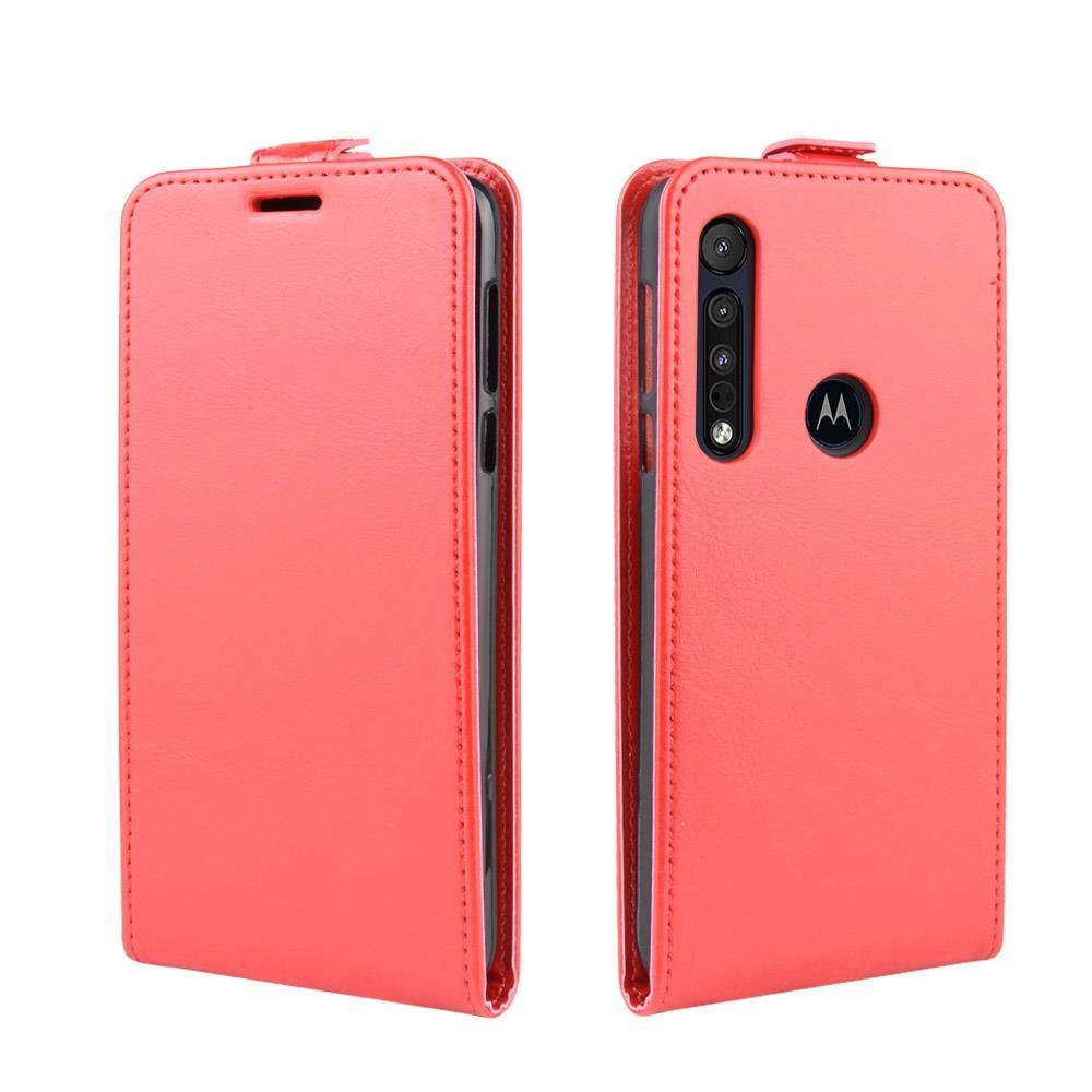 Flip Case für Motorola Moto G8 PLAY Crazy Horse Handy Tasche Card Slot Klappetui