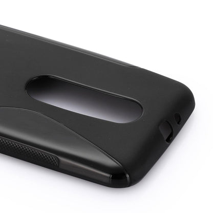 TPU Case für Motorola Moto G 3.Generation S Shape S-Form Welle Design
