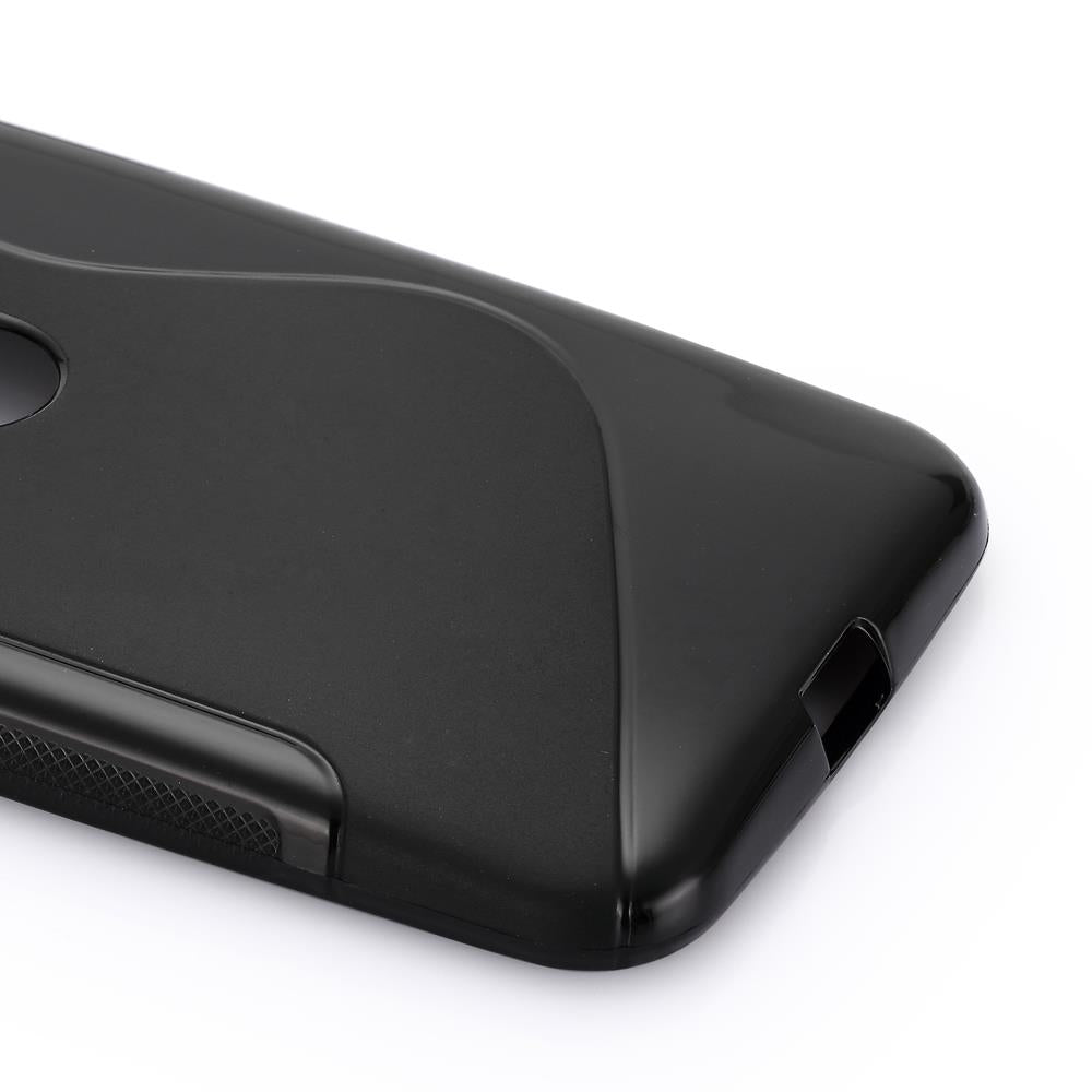 TPU Case für Motorola Moto G 3.Generation S Shape S-Form Welle Design