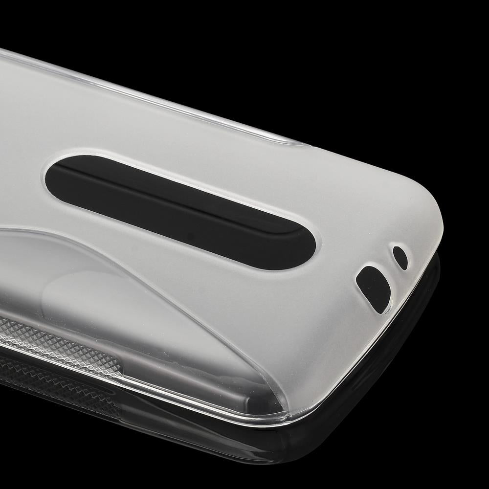 TPU Case für Motorola Moto G 3.Generation S Shape S-Form Welle Design