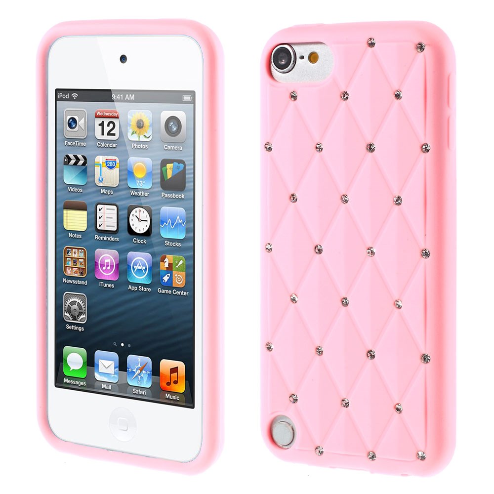 Silikon Case für Apple iPod Touch 7 6 5 Soft Rhinestone Glitzer Bling Funkel