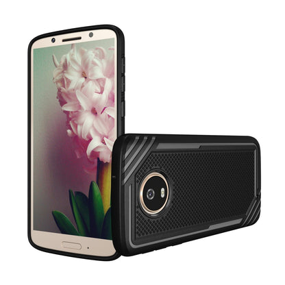 TPU Case für Motorola Moto G6 Armor Grain Grip Rutschfest
