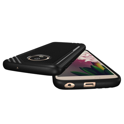 TPU Case für Motorola Moto G6 Armor Grain Grip Rutschfest